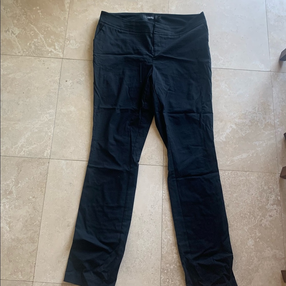 Torrid size 16 tall black slacks